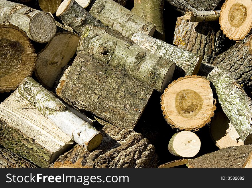 Natural wood from Polish forests