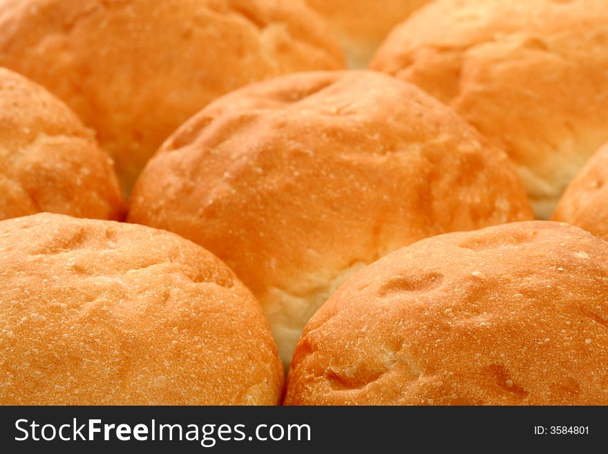 Sweet buns, food backgrounds 2