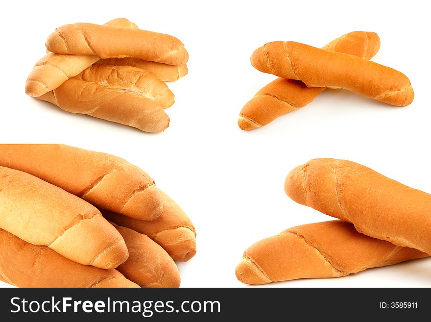 Freshly baked croissants