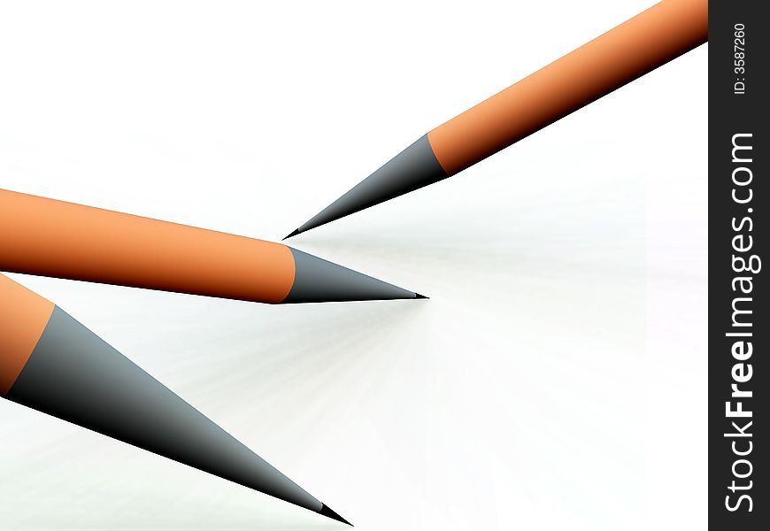 An image of some pencils or pens on some paper. An image of some pencils or pens on some paper.