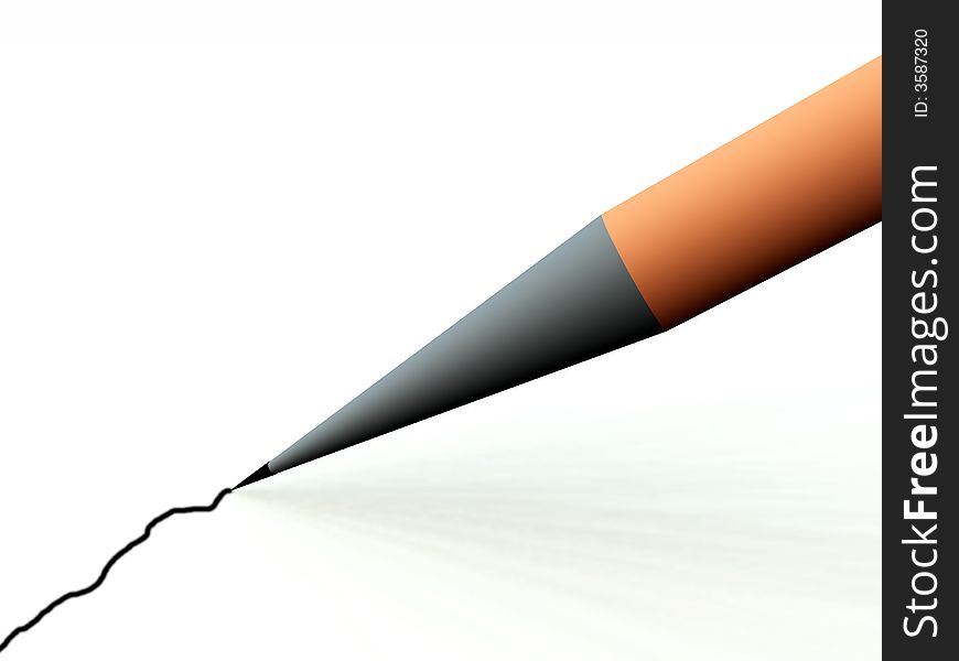 An image of a pencil or pen on some paper. An image of a pencil or pen on some paper.