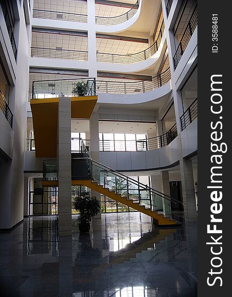 Stairs of a building in CUMT, Xuzhou