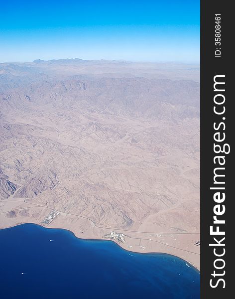 Sinai Peninsula from the bird&#x27;s-eye view