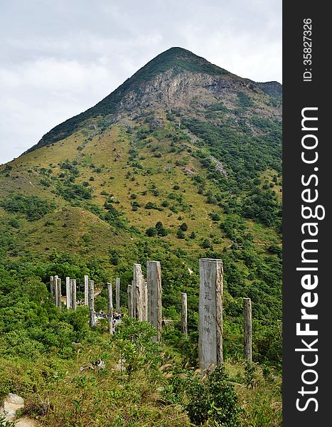 Chinese Wooden Columns