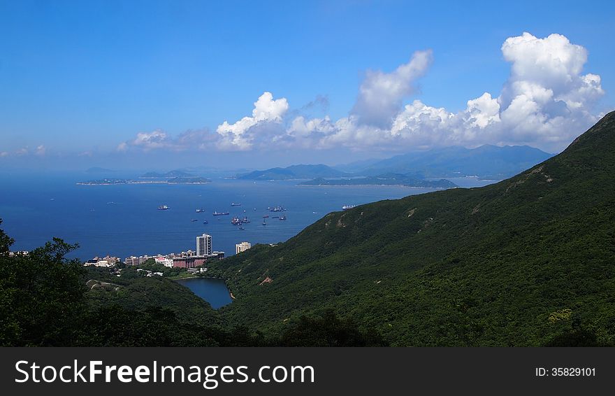 Victoria Peak (Chinese: 太平山, or previously Chinese: 扯旗山) is a mountain in the western half of Hong Kong Island. It is also known as Mount Austin, and locally as The Peak. With an altitude of 552 m (1,811 ft), it is the highest mountain on the island (Tai Mo Shan is the highest point in the Hong Kong Special Administrative Region).