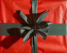 Red Present Stock Photography Red Present Stock Photography