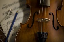 Time To Practice Violin Royalty Free Stock Photo Time To Practice Violin Royalty Free Stock Photo