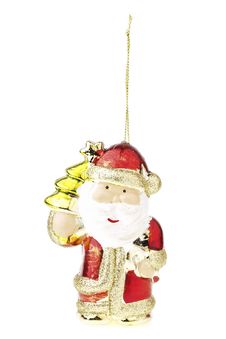 Hanging Santa Claus Stock Photos