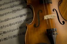 Time To Practice Violin Royalty Free Stock Photography Time To Practice Violin Royalty Free Stock Photography
