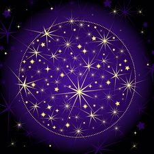 Christmas Dark Violet Ball Stock Image Christmas Dark Violet Ball Stock Image