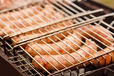 Barbecued Pork Sausages Stock Photo Barbecued Pork Sausages Stock Photo