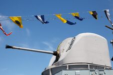 Gun On Warship Stock Photos Gun On Warship Stock Photos