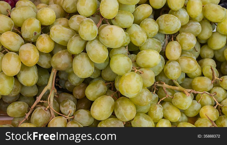 Grapes From The Local Garden Of Thailand