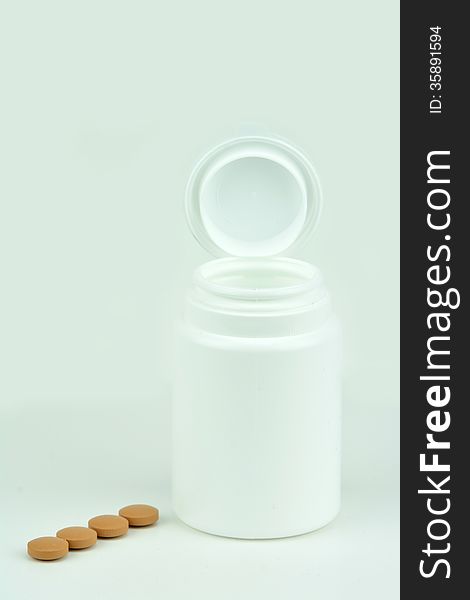Pillbox and pills
