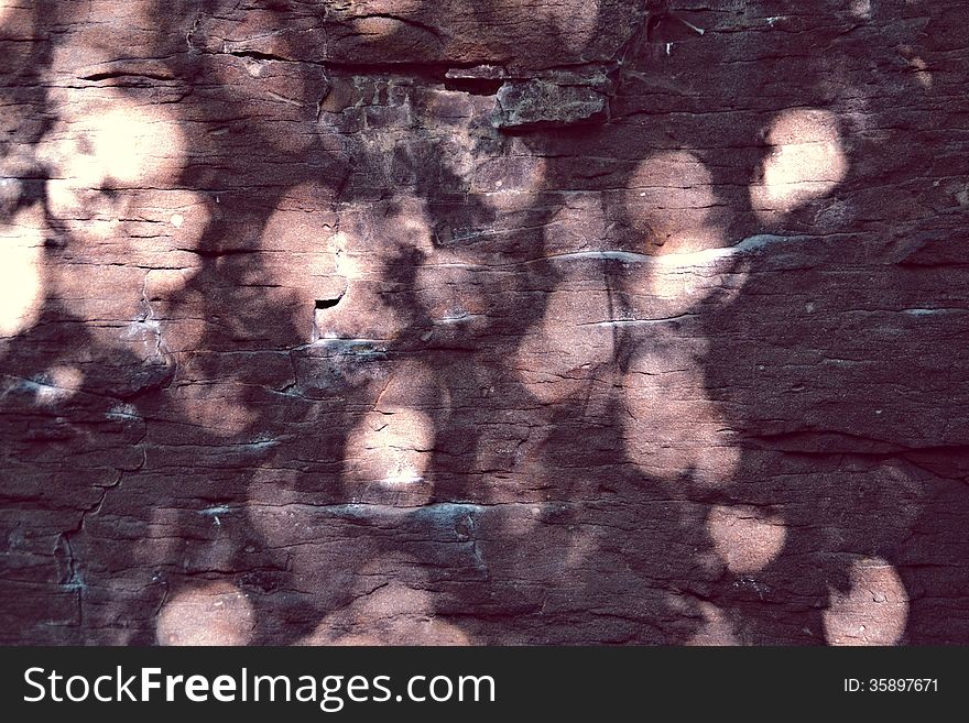 Rocks With Reflections Of Light