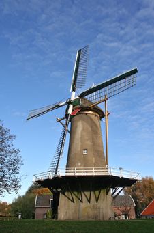 Dutch Windmill Stock Photo Dutch Windmill Stock Photo