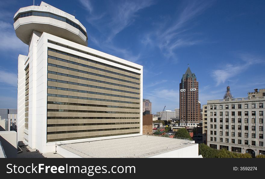 Downtown Milwaukee, Wisconsin.