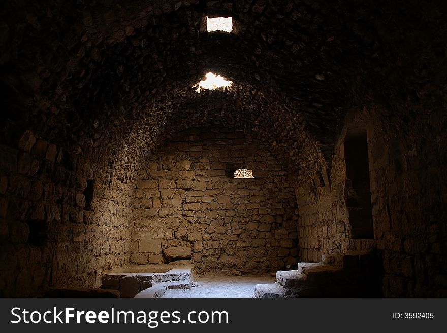 Kerak - crusader's castle in Jordan