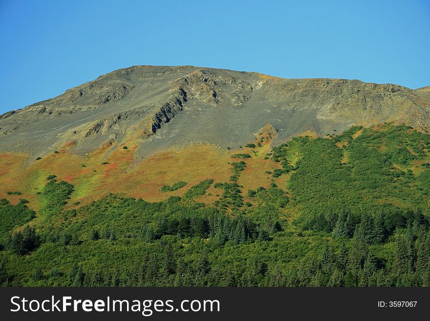 Extreme landscape in Alaska wilderness. Extreme landscape in Alaska wilderness.