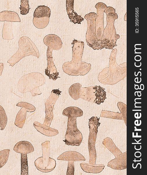 Background From Brown Edible Mushrooms