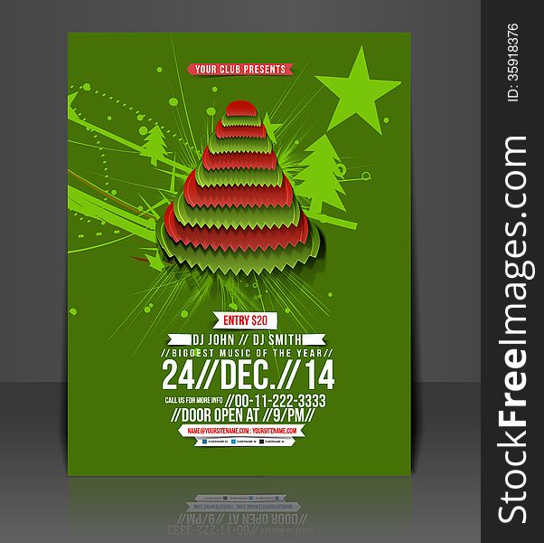 Christmas Party Flyer