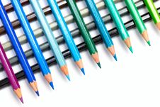 Colour Pencils Stock Photos