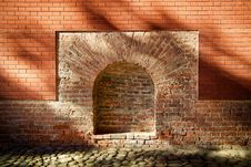 Wall In Peter And Paul Fortress Royalty Free Stock Photography Wall In Peter And Paul Fortress Royalty Free Stock Photography