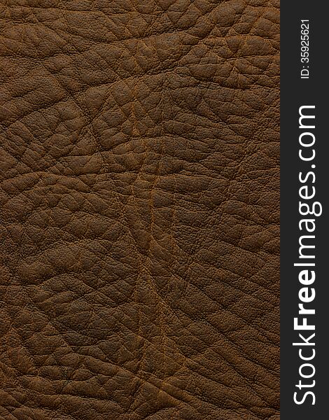 Brown leather texture for background