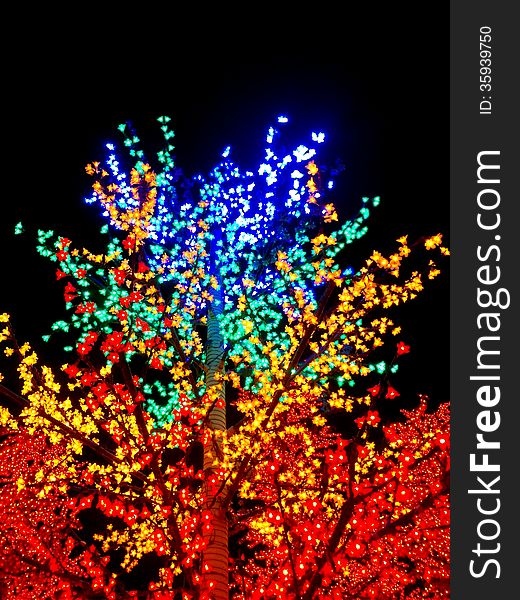 LED Flower Tree