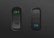 Switch On And Off Royalty Free Stock Image