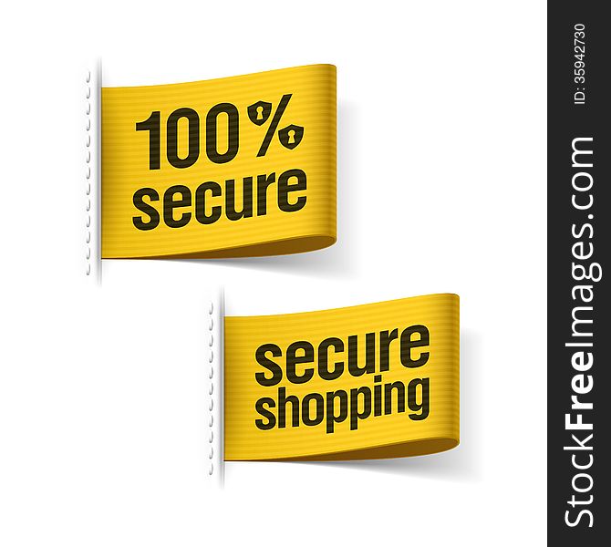 100% secure shopping