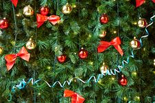Christmas Balls On The Christmas Tree Stock Images Christmas Balls On The Christmas Tree Stock Images