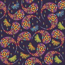 Floral Seamless Pattern And Seamless Pattern In Sw Royalty Free Stock Photography Floral Seamless Pattern And Seamless Pattern In Sw Royalty Free Stock Photography