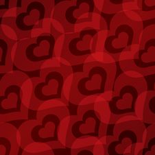 Valentine S Day Background With Hearts Seamless Pattern Stock Images Valentine S Day Background With Hearts Seamless Pattern Stock Images