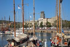 Port Vell, Barcelona, Spain Royalty Free Stock Image Port Vell, Barcelona, Spain Royalty Free Stock Image