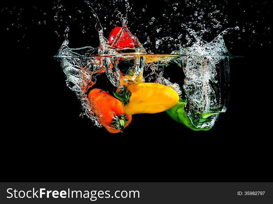 Splashing Paprika