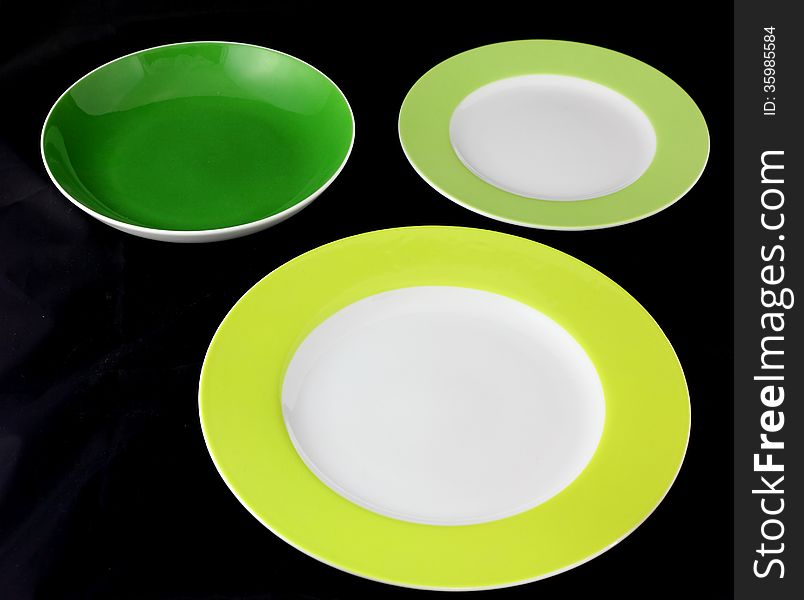 Green Dishes.