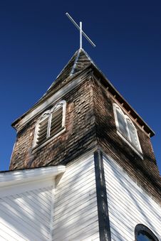 Old Small Town Church Royalty Free Stock Images Old Small Town Church Royalty Free Stock Images