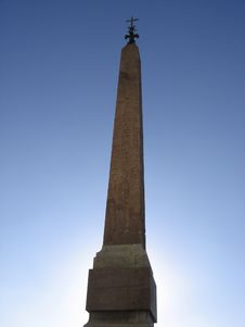 Obelisk In Rome Stock Image