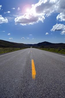 Country Roadway Royalty Free Stock Photo Country Roadway Royalty Free Stock Photo