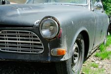 Vintage Abandoned Volvo Amazon Stock Photography Vintage Abandoned Volvo Amazon Stock Photography