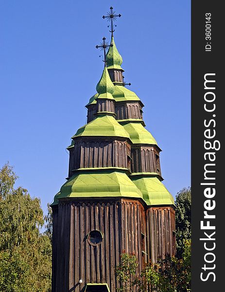 Old Ukranian church