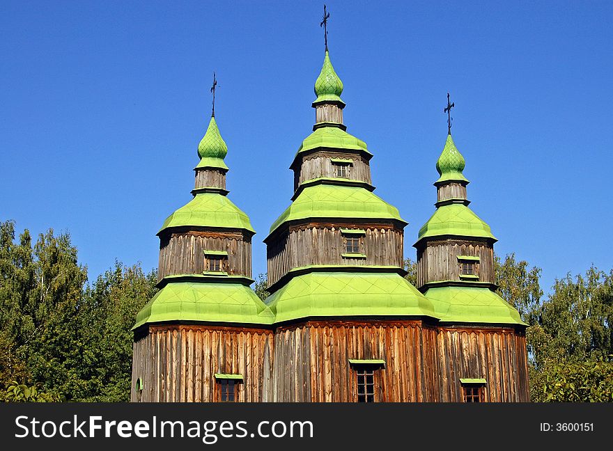 Old Ukranian church