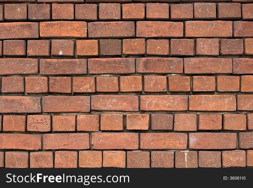 Brick. A wall from a brick. A background.