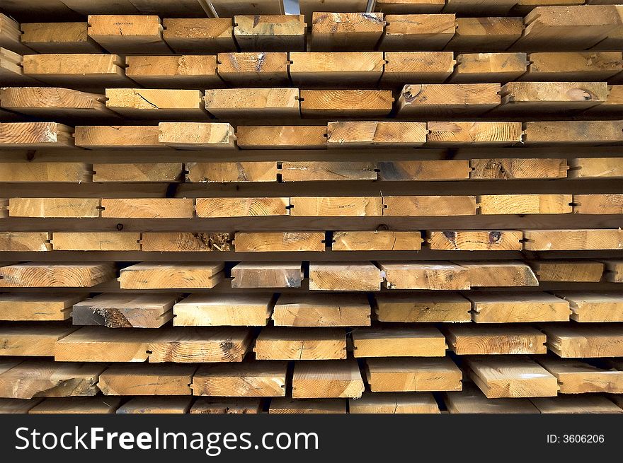 Wooden boards. A building material.A background.