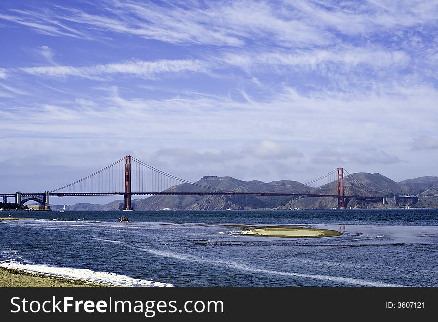 Golden Gate Bridge and San Francisco Bay