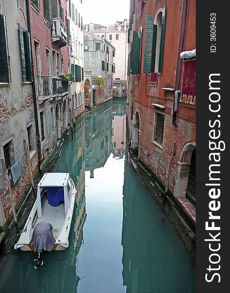 A Beautiful Canal Of Venice