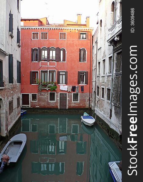 A Beautiful Canal Of Venice