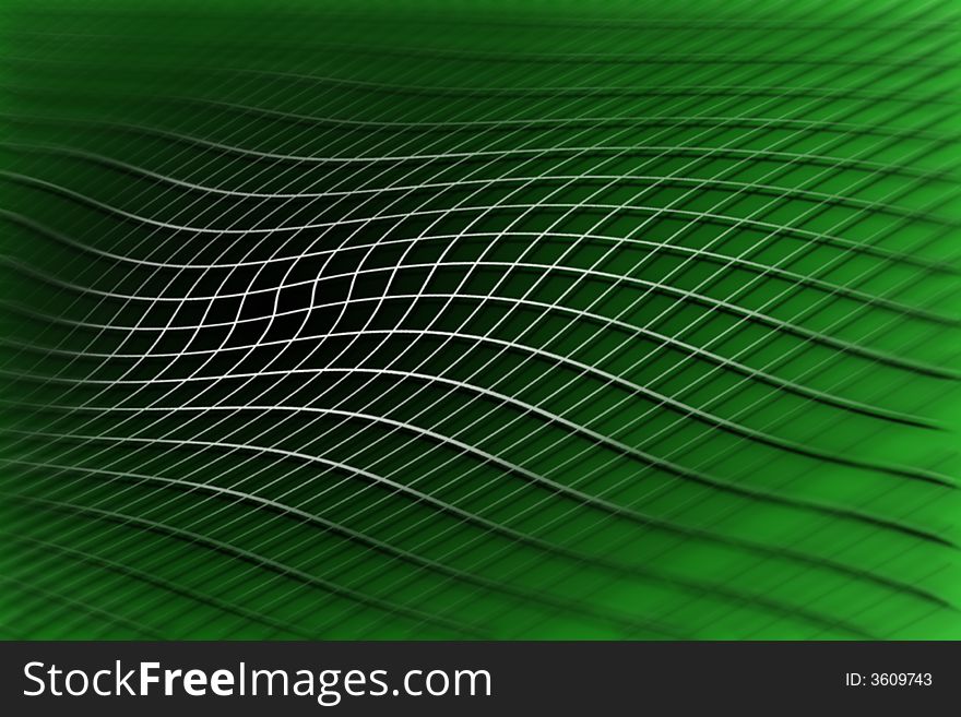 An abstract images showing a curved grid. An abstract images showing a curved grid.