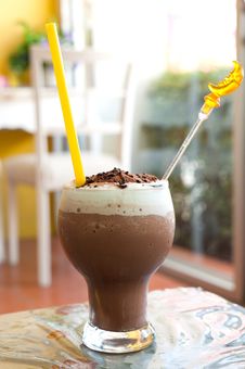 Cocoa Smoothie Stock Photo Cocoa Smoothie Stock Photo